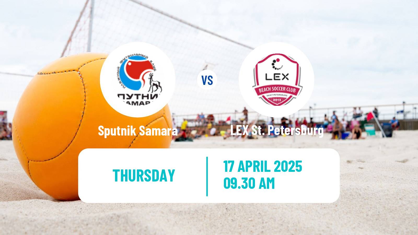Beach soccer Intercup Sputnik Samara - LEX St. Petersburg