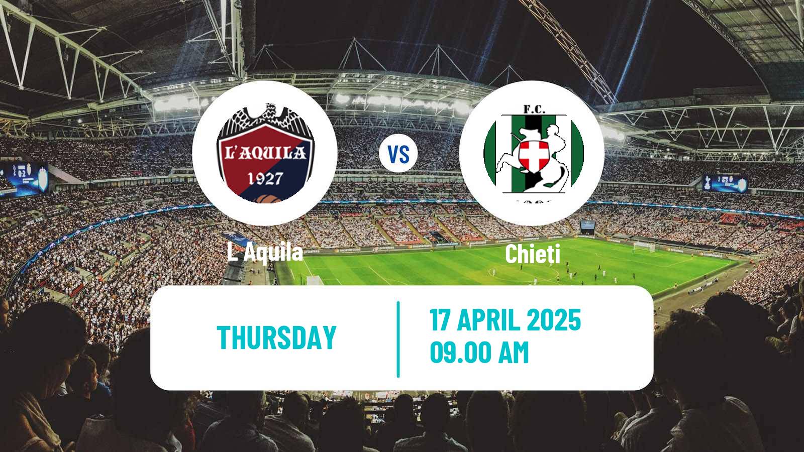 Soccer Italian Serie D - Group F L Aquila - Chieti