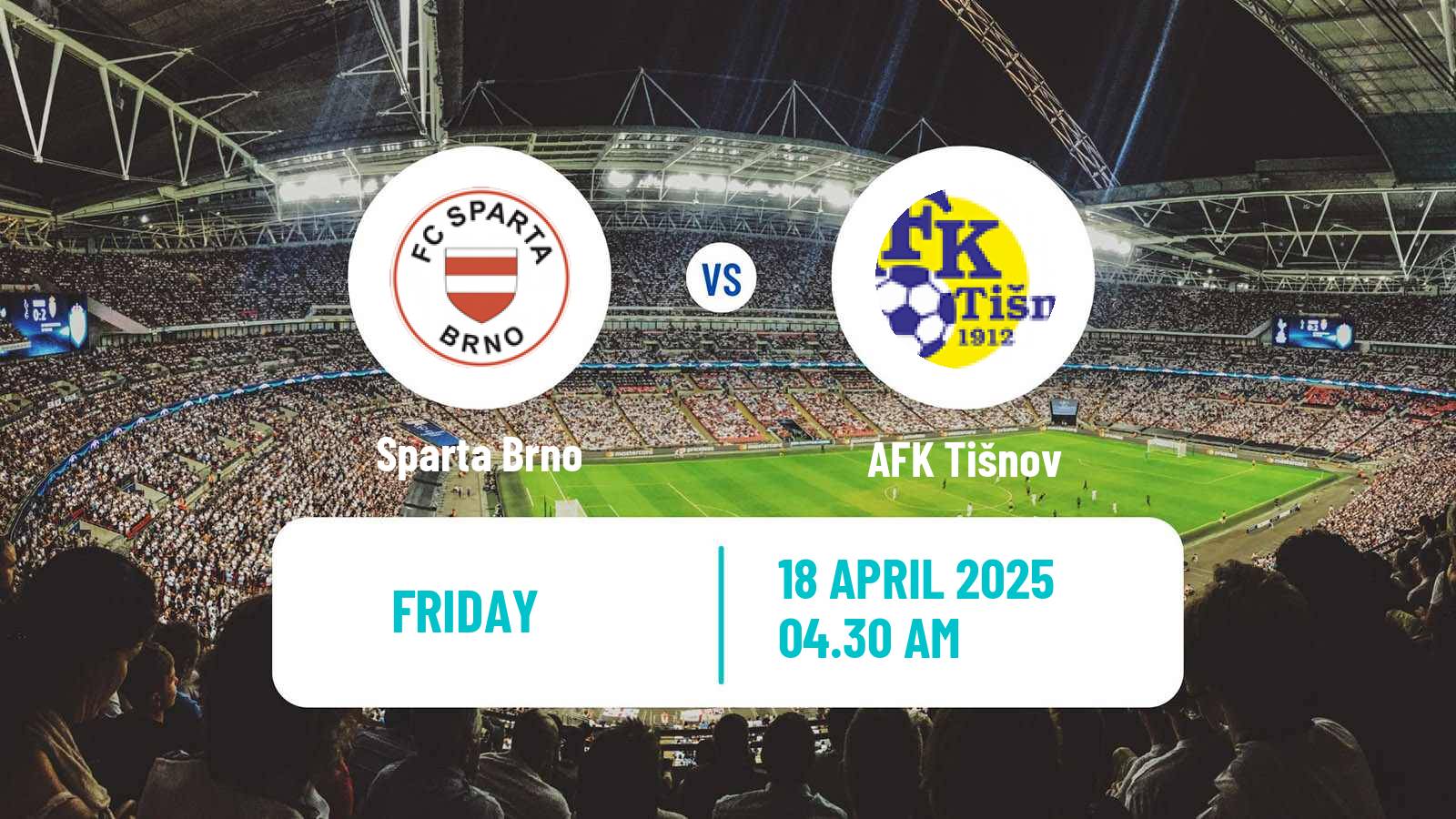 Soccer Czech Jihomoravsky KP Sparta Brno - Tišnov