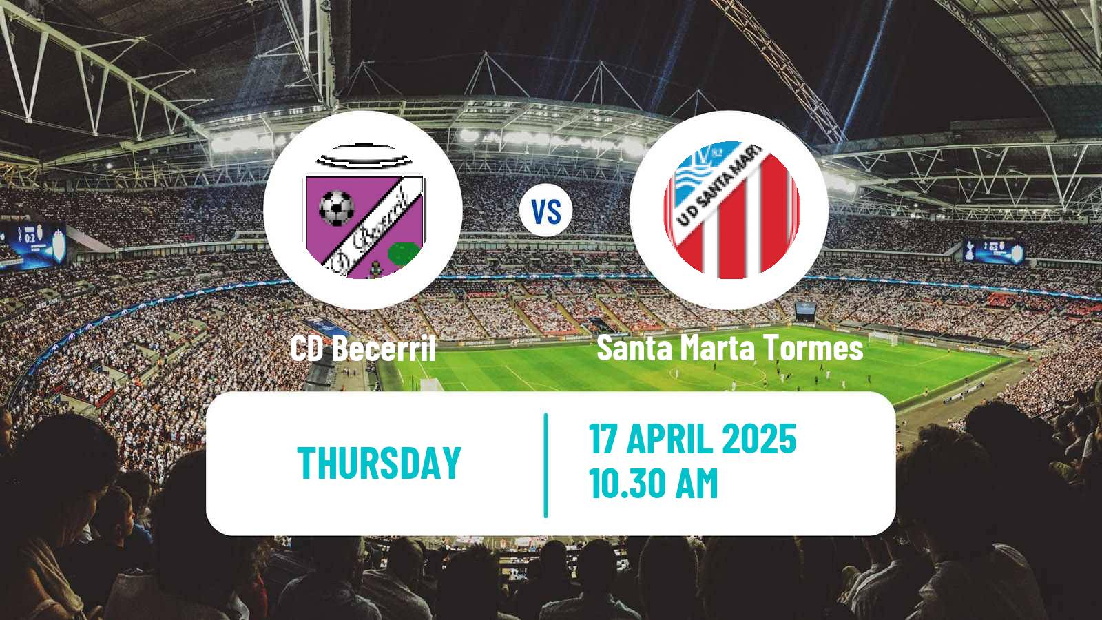 Soccer Spanish Tercera RFEF - Group 8 Becerril - Santa Marta Tormes