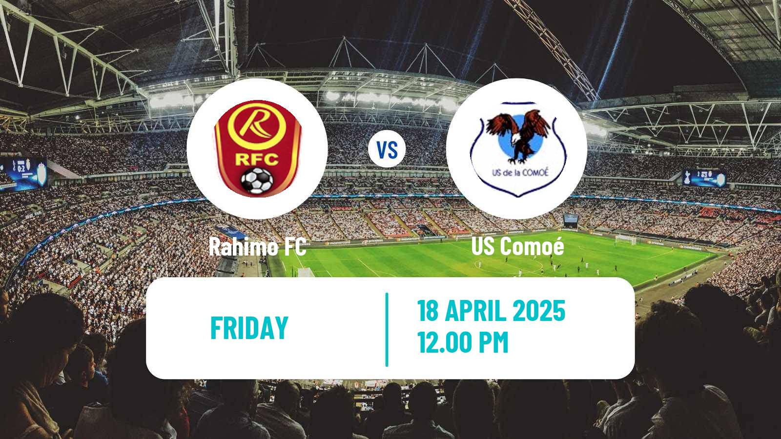 Soccer Burkina Faso Premier League Rahimo - US Comoé