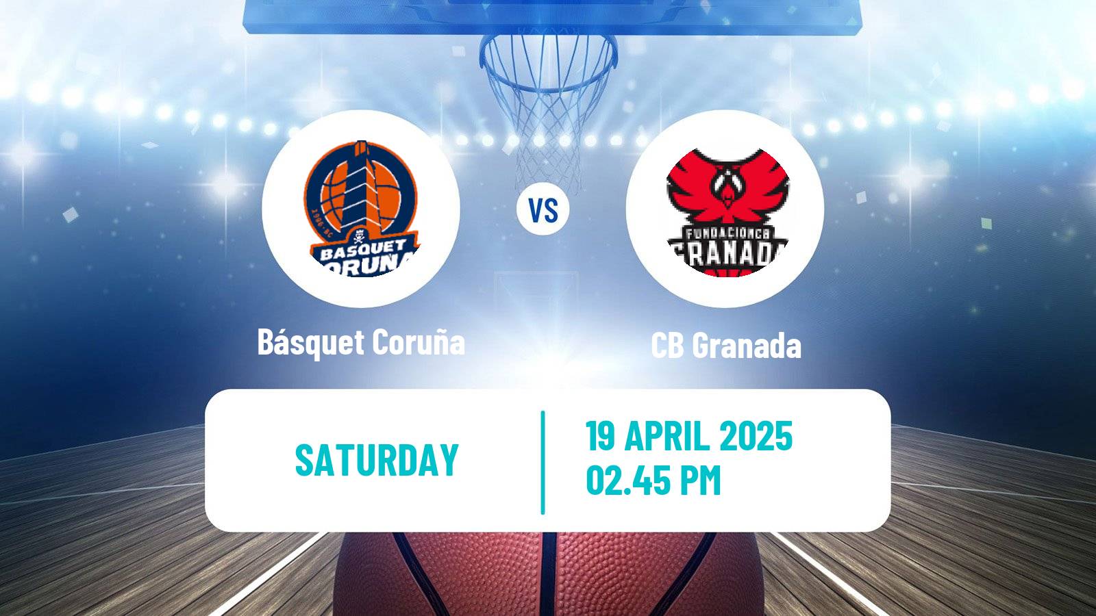 Basketball Spanish ACB League Básquet Coruña - Granada