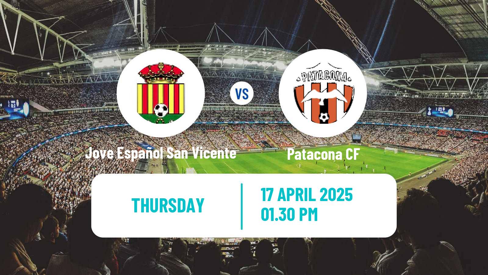 Soccer Spanish Tercera RFEF - Group 6 Jove Español San Vicente - Patacona