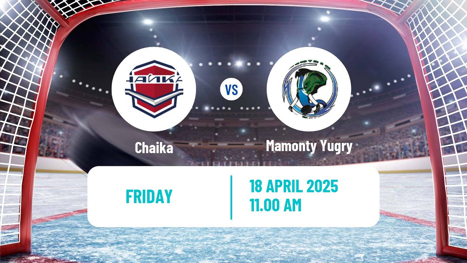 Hockey MHL Chaika - Mamonty Yugry