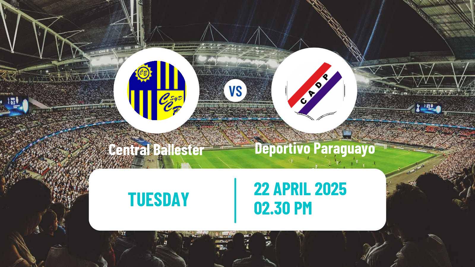 Soccer Argentinian Primera C Central Ballester - Deportivo Paraguayo