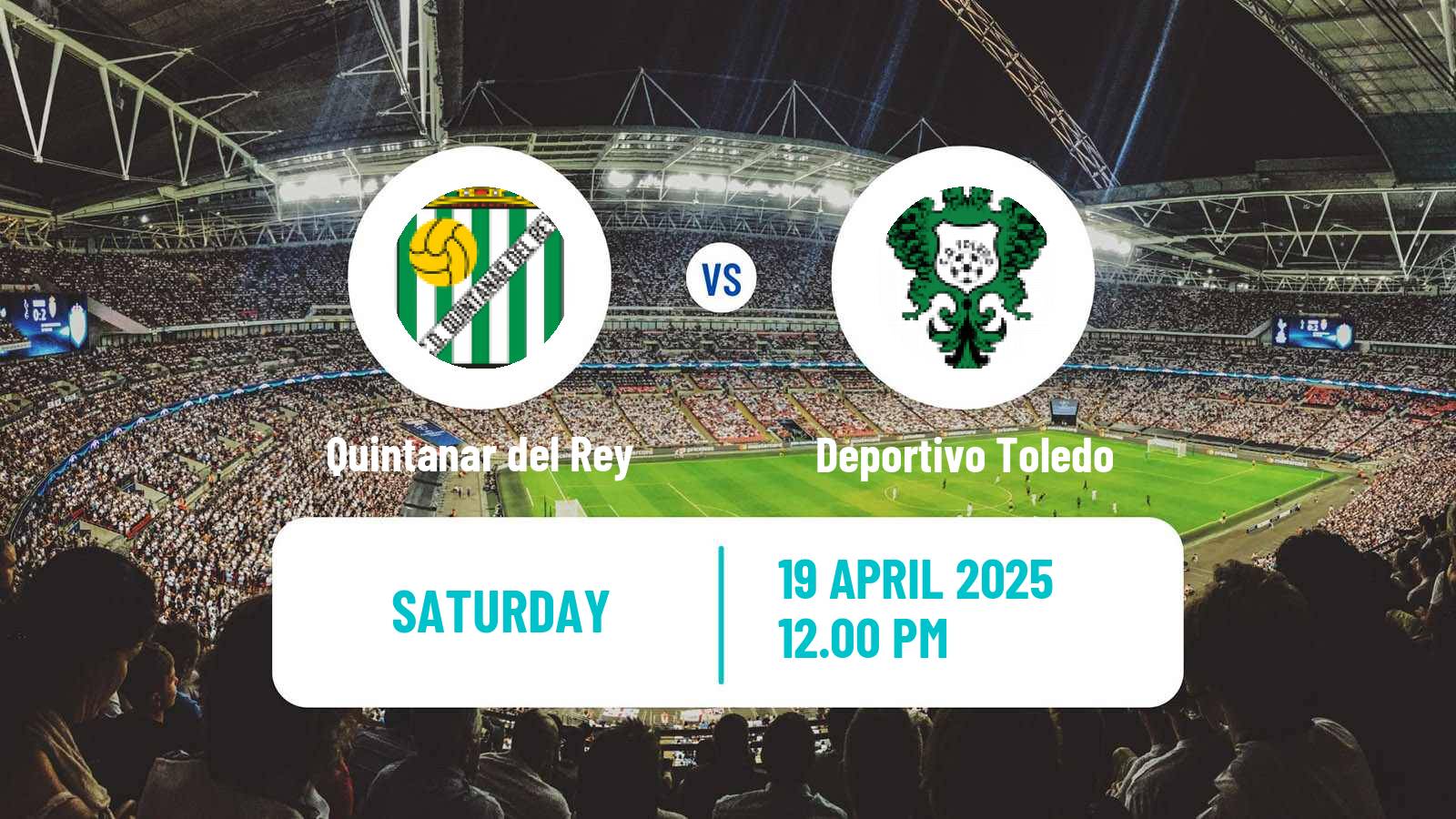 Soccer Spanish Tercera RFEF - Group 18 Quintanar del Rey - Deportivo Toledo