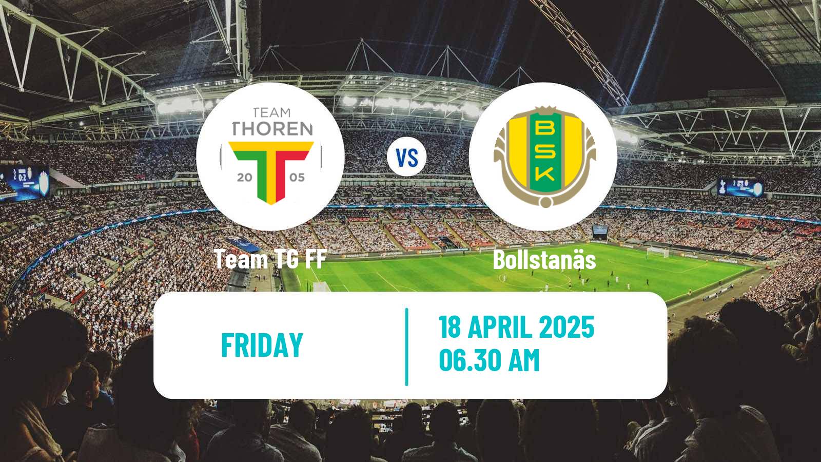 Soccer Swedish Elitettan Women Team TG FF - Bollstanäs