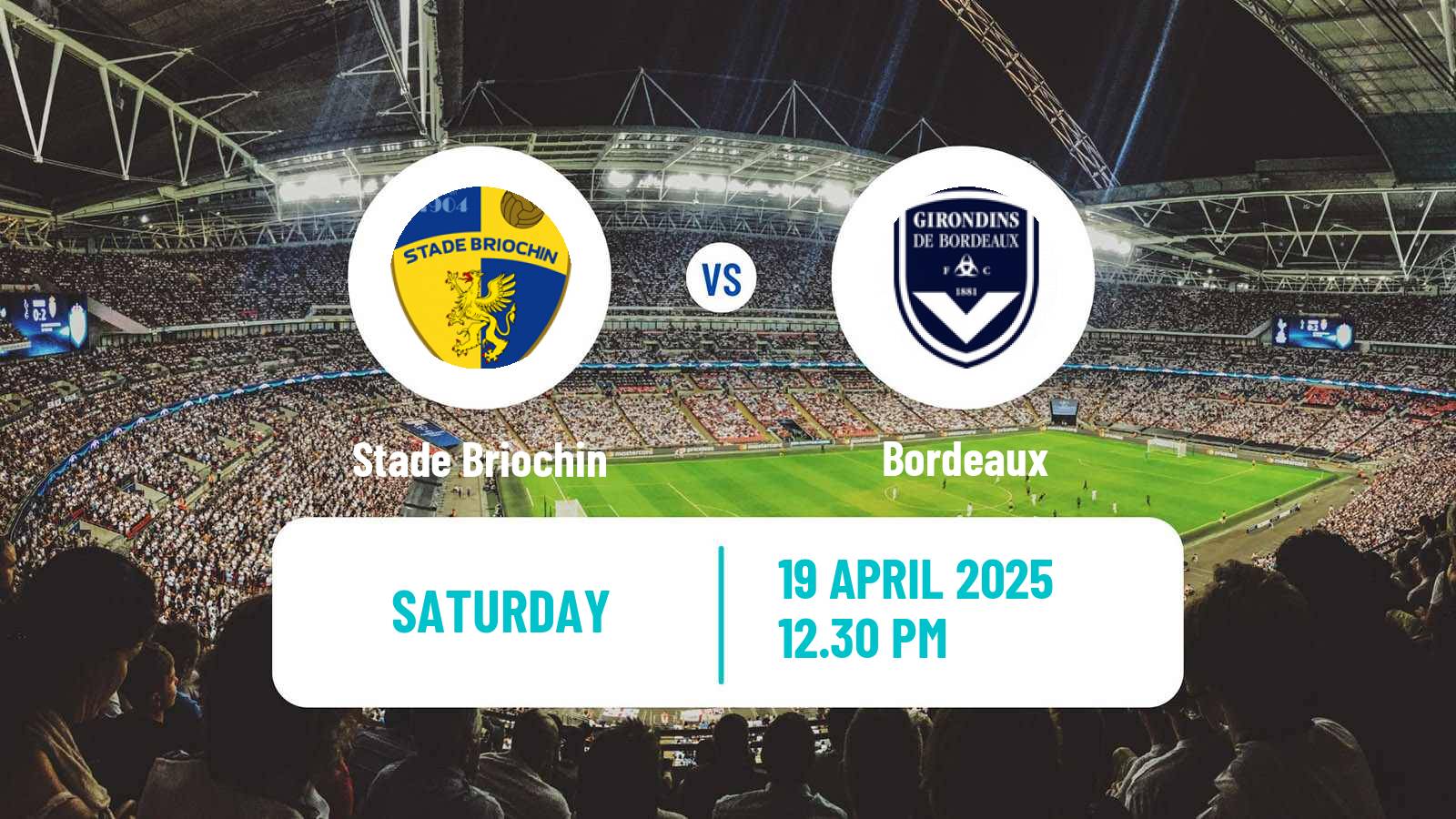 Soccer French National 2 - Group B Stade Briochin - Bordeaux