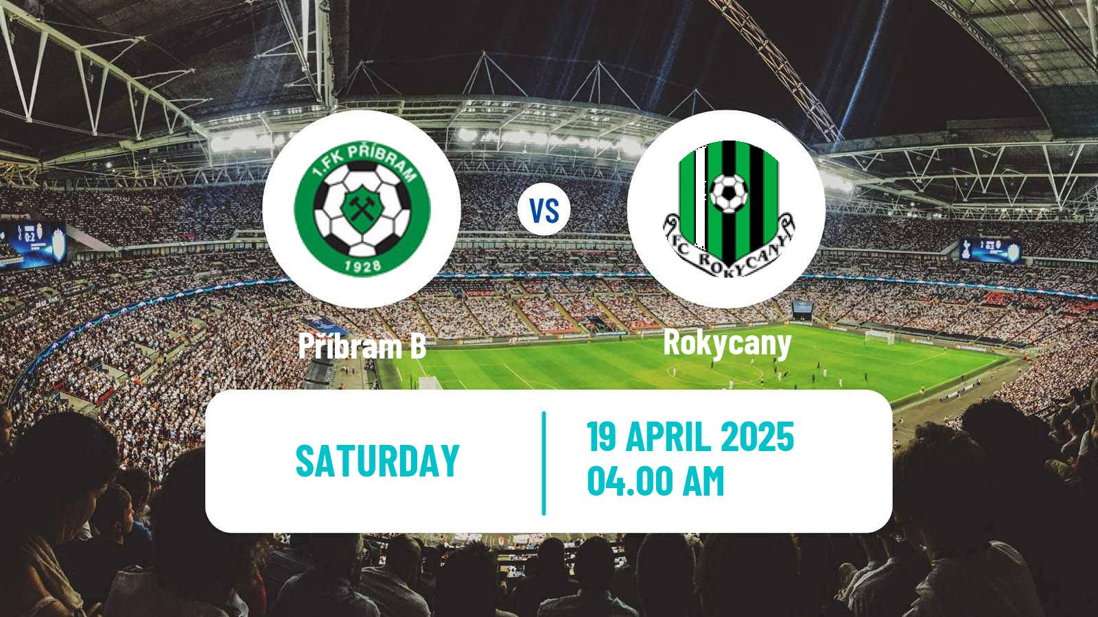 Soccer Czech Division A Příbram B - Rokycany