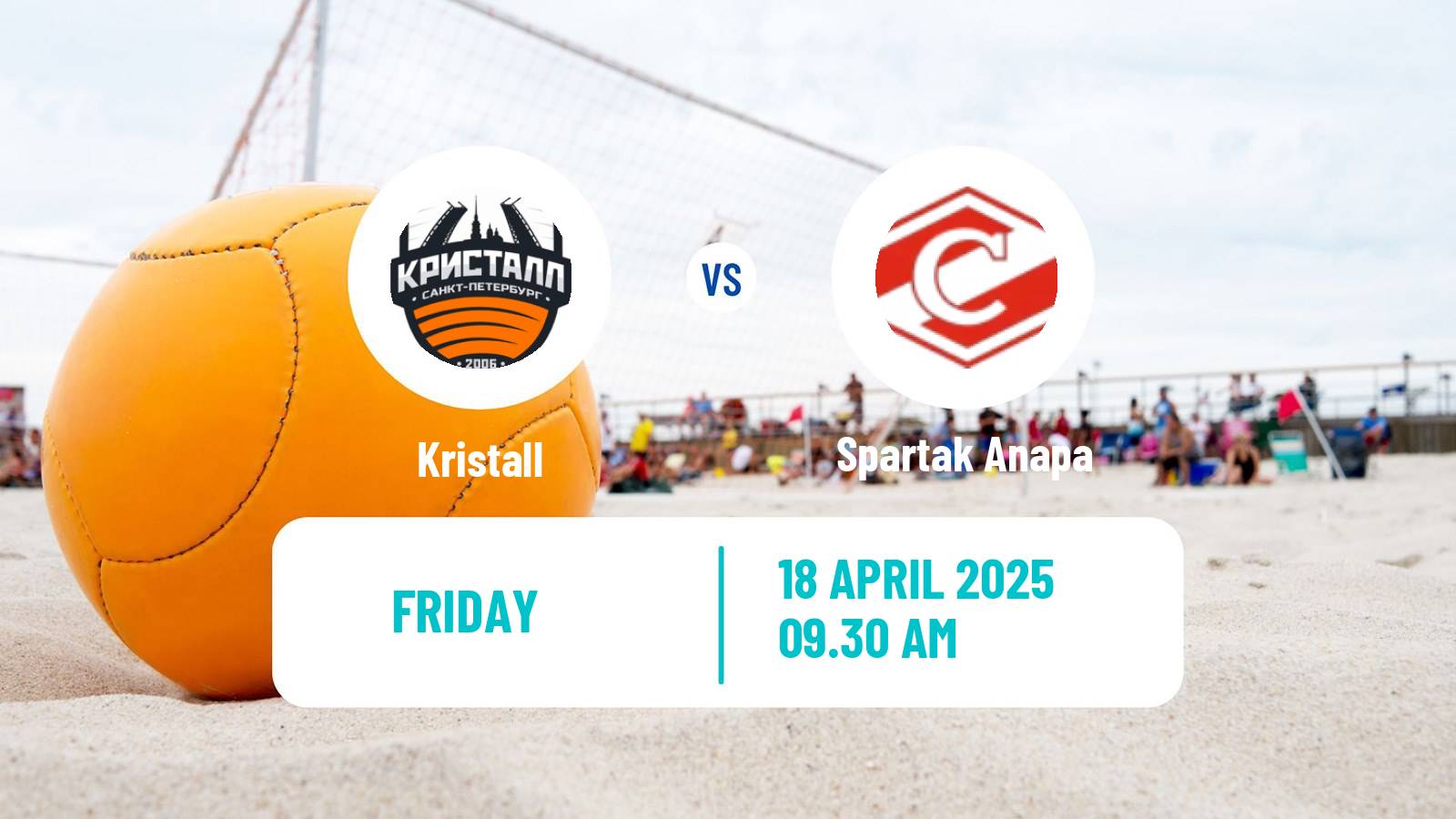 Beach soccer Intercup Kristall - Spartak Anapa