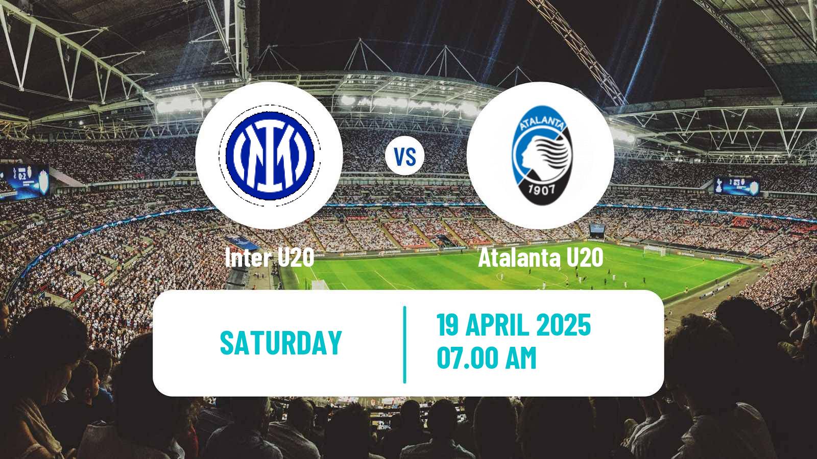 Soccer Italian Primavera 1 Inter U20 - Atalanta U20