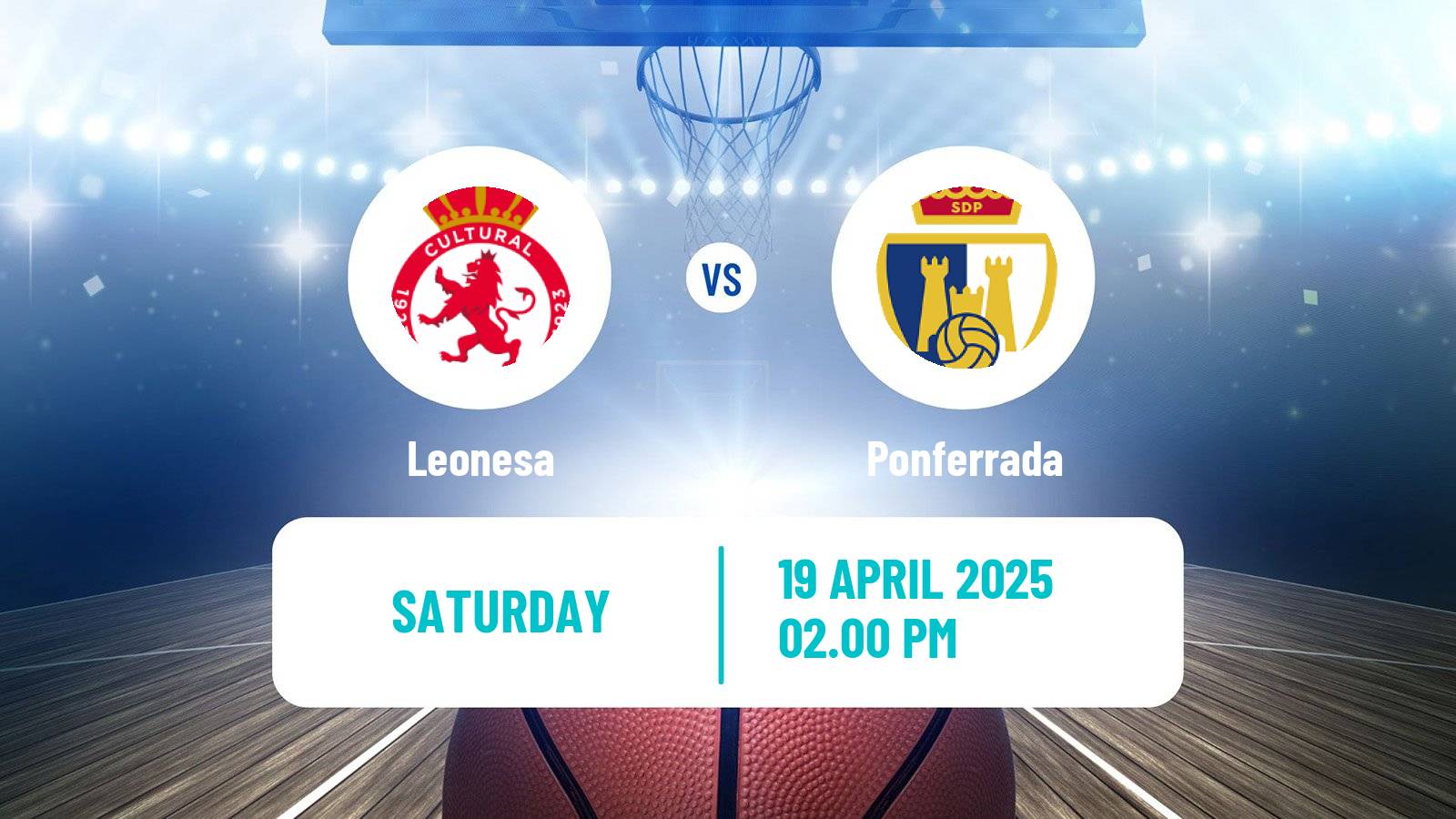 Basketball Spanish LEB Plata Leonesa - Ponferrada