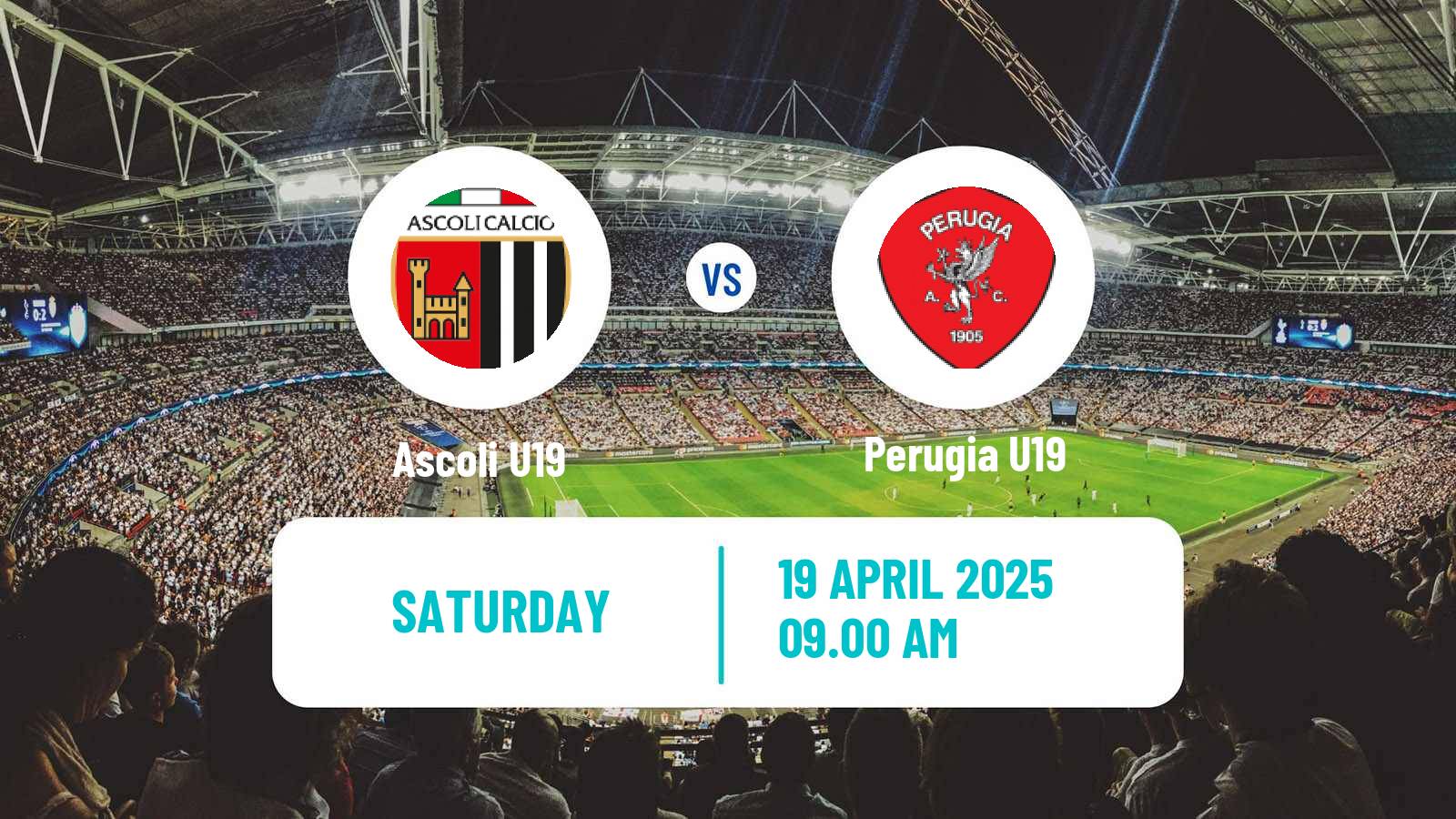 Soccer Italian Primavera 2 Ascoli U19 - Perugia U19