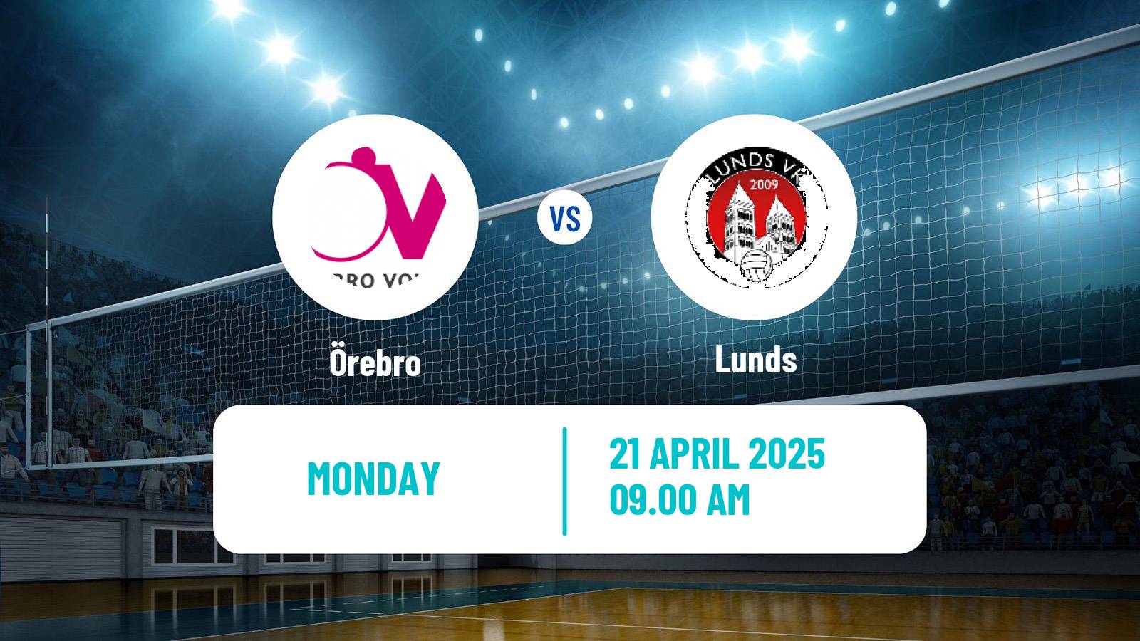 Volleyball Swedish Elitserien Volleyball Women Örebro - Lunds