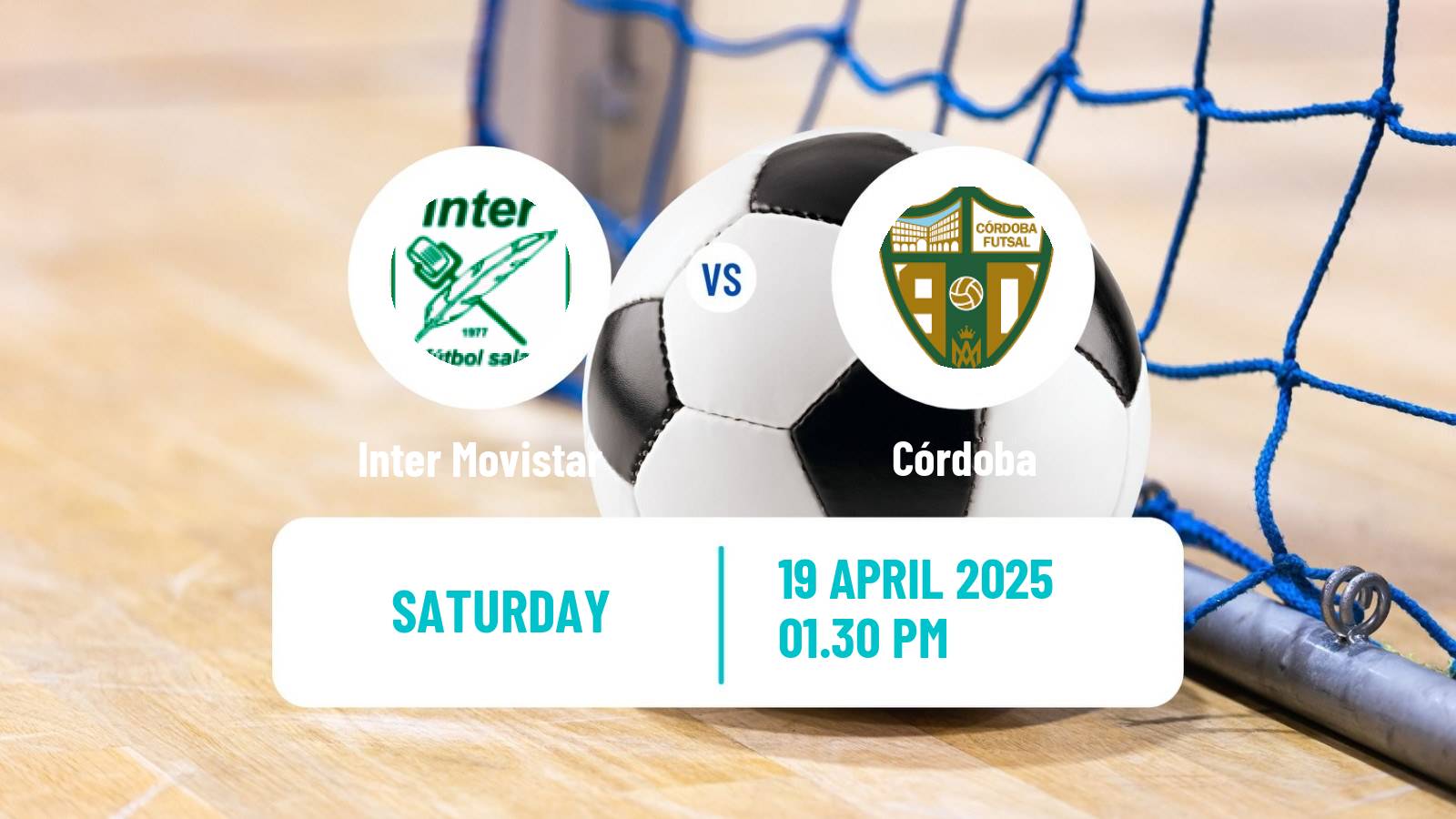 Futsal Spanish Primera Division Futsal Inter Movistar - Córdoba