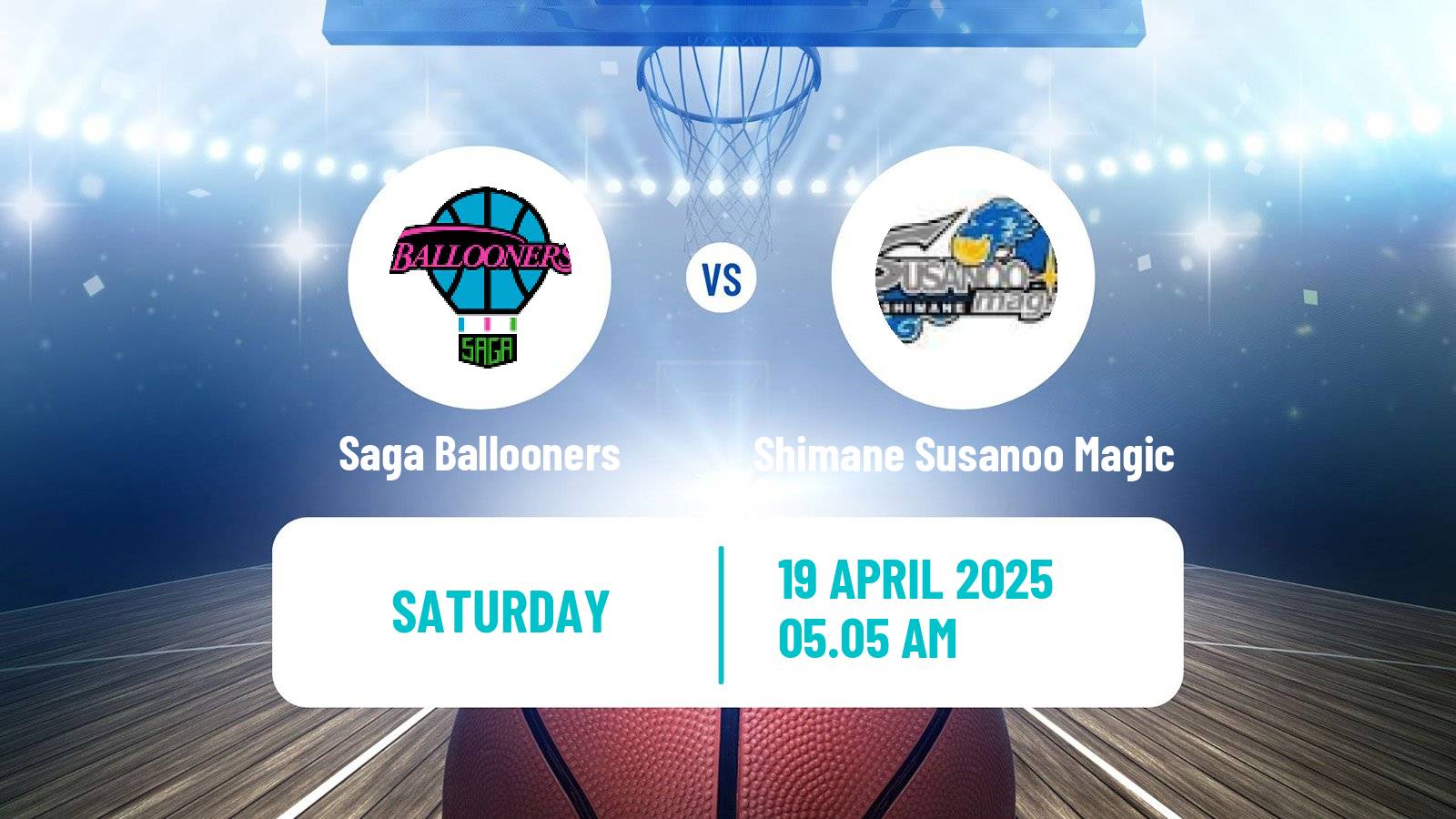 Basketball BJ League Saga Ballooners - Shimane Susanoo Magic