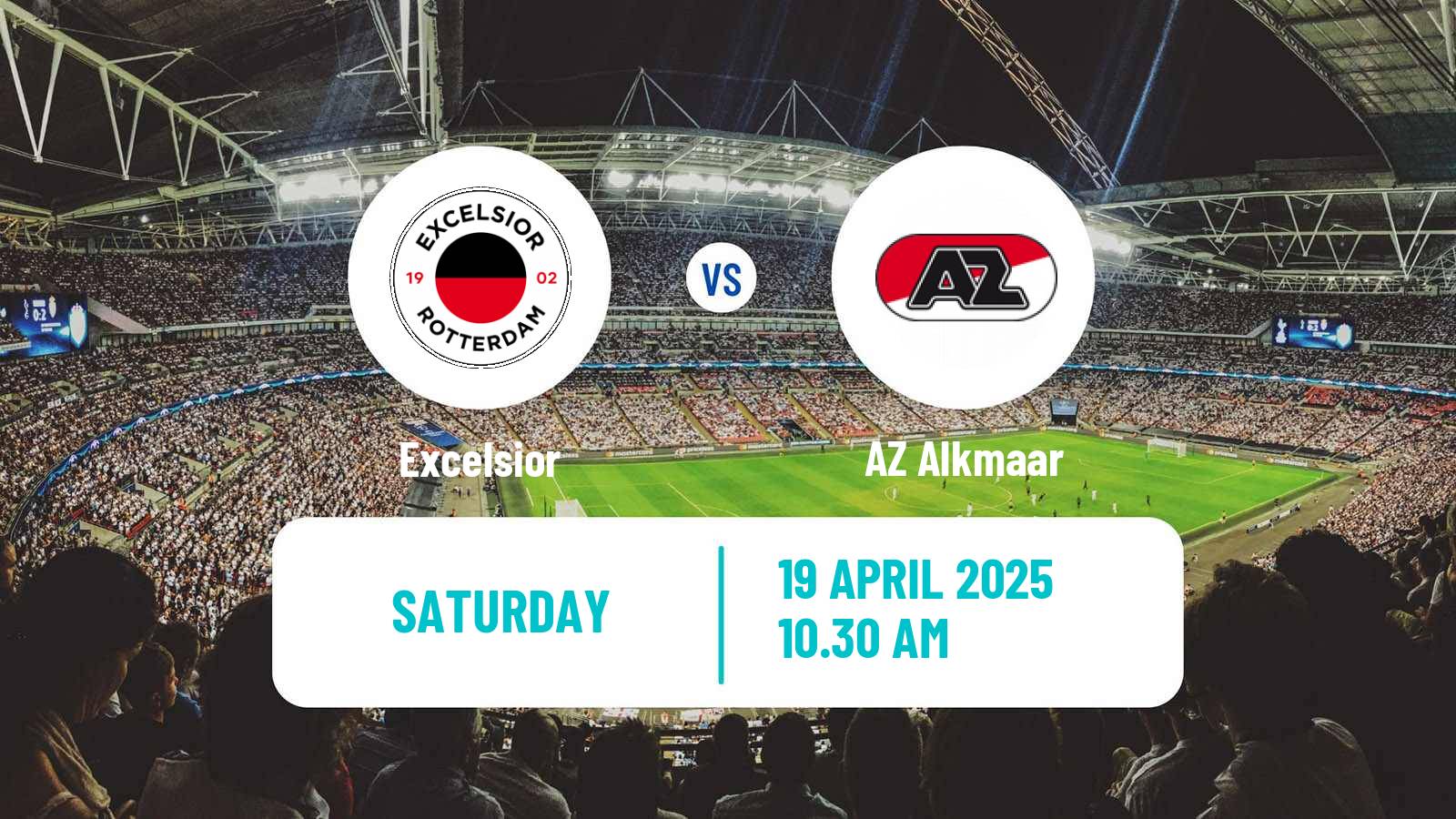 Soccer Dutch Eredivisie Women Excelsior - AZ Alkmaar