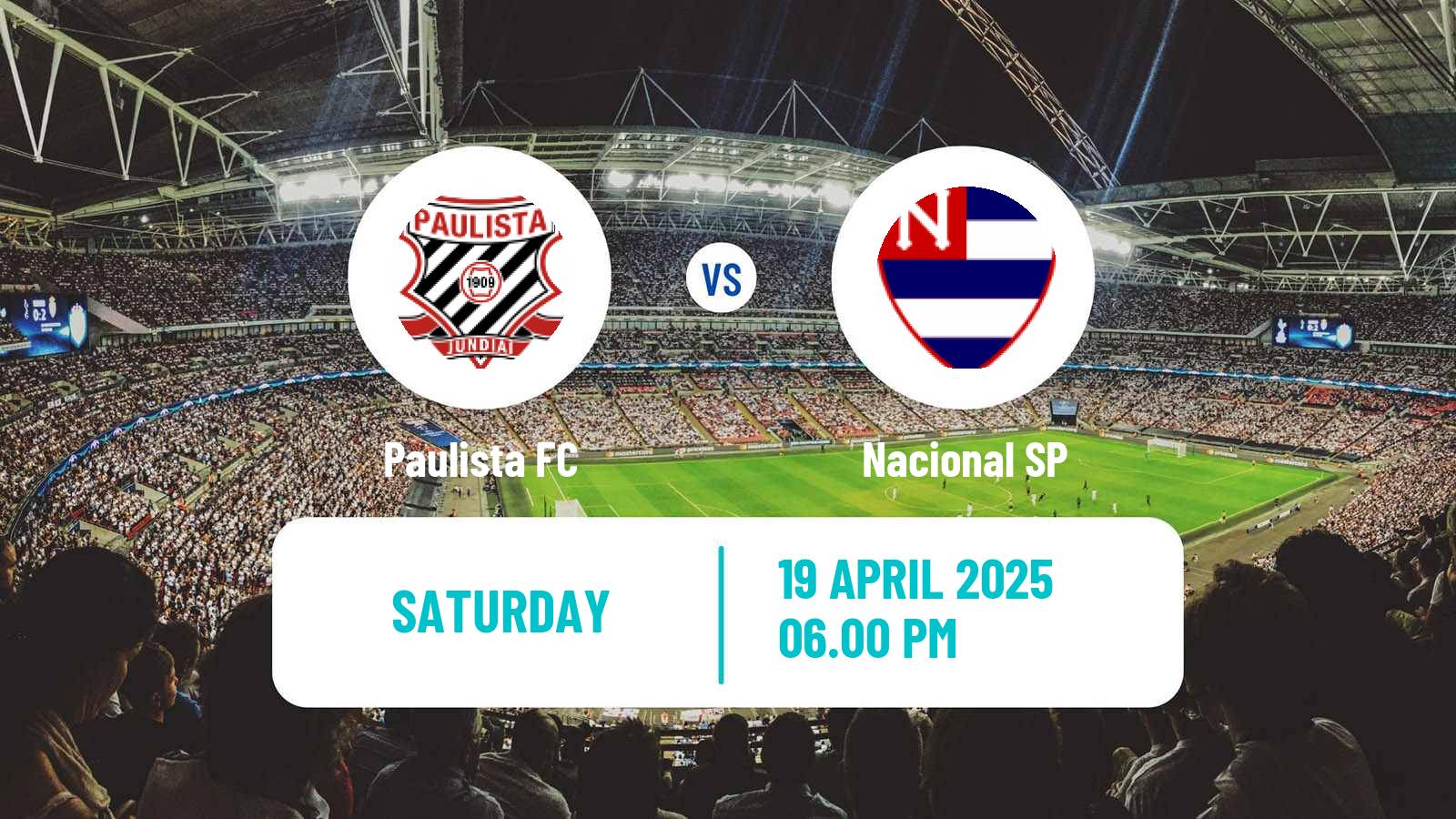 Soccer Brazilian Campeonato Paulista A4 Paulista - Nacional SP