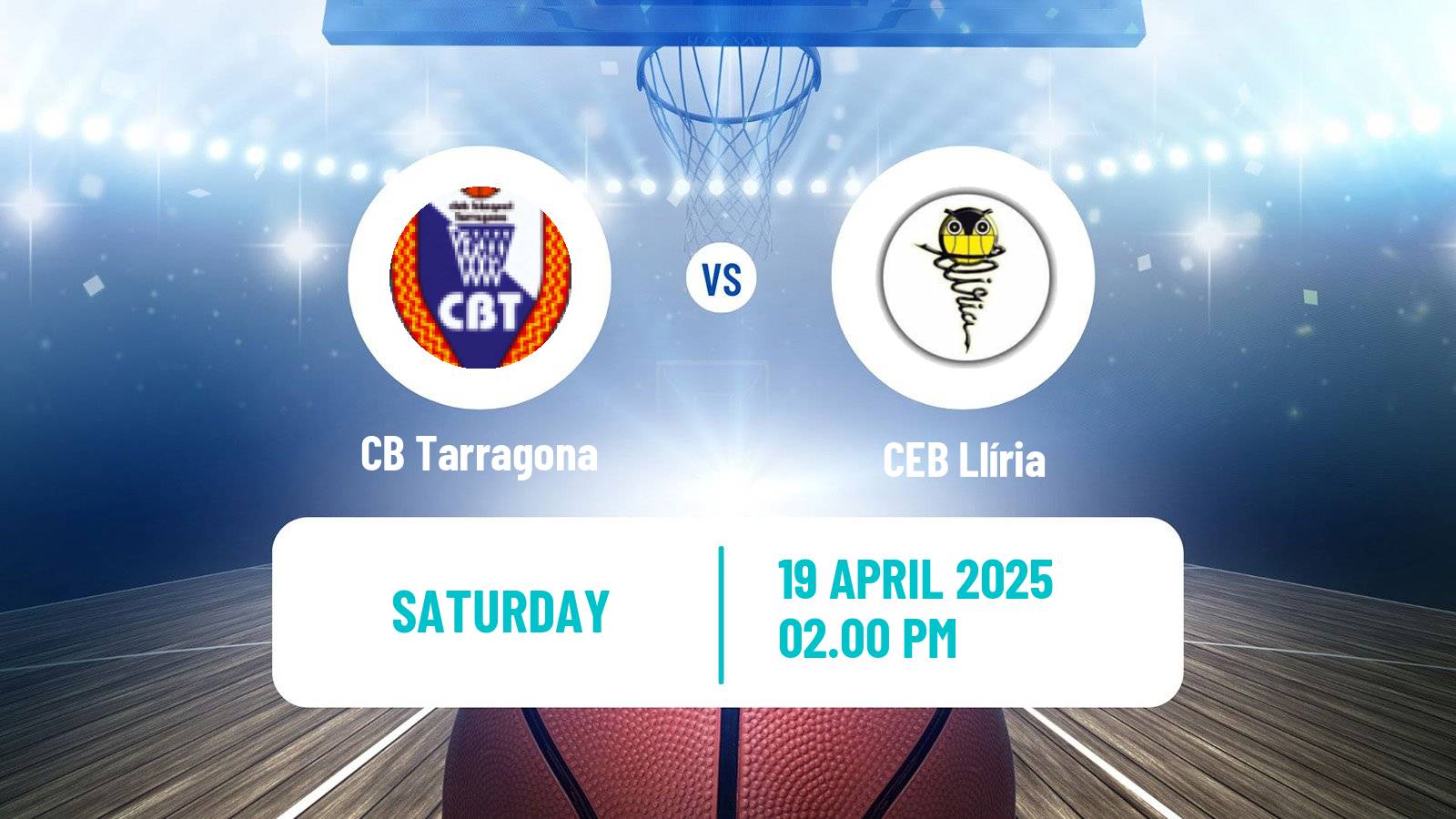 Basketball Spanish LEB Plata Tarragona - Llíria