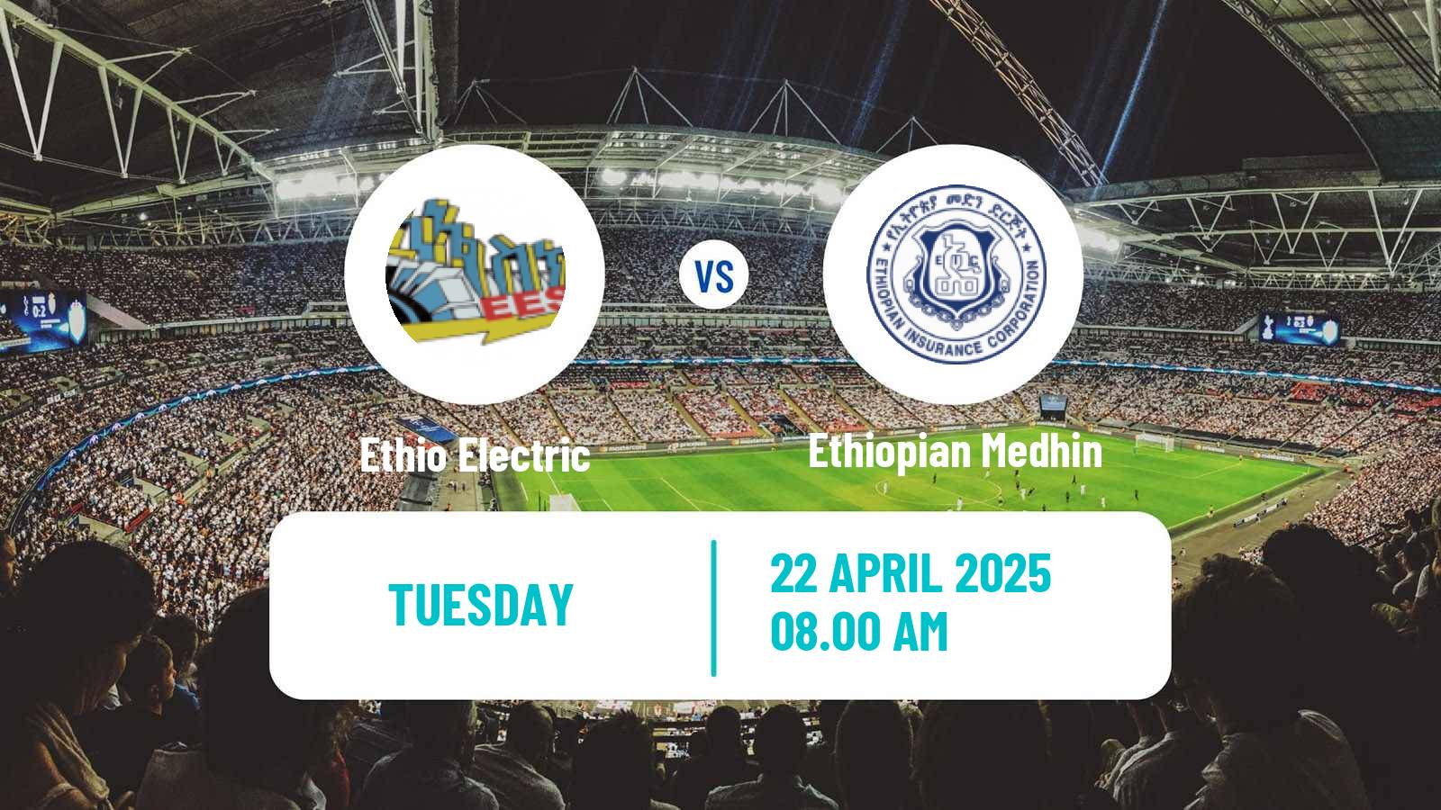Soccer Ethiopian Premier League Ethio Electric - Ethiopian Medhin