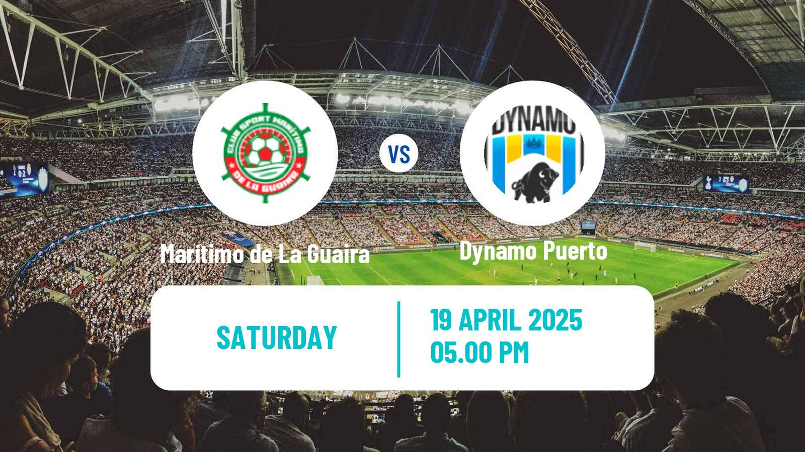 Soccer Venezuelan Segunda Division Marítimo de La Guaira - Dynamo Puerto