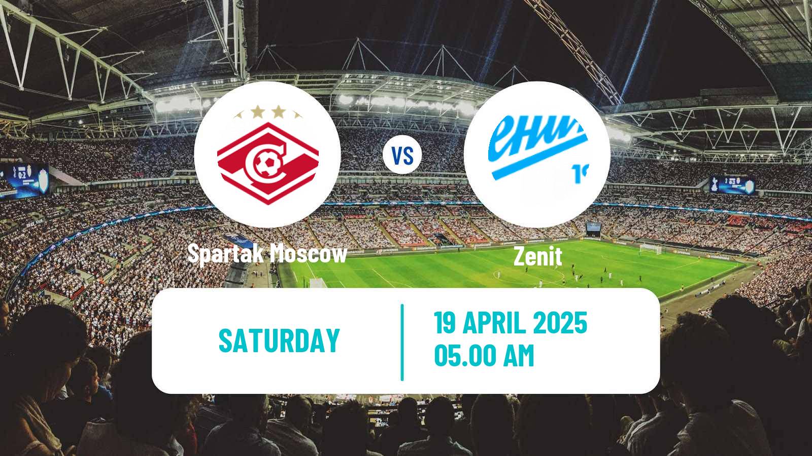 Soccer Russian Supreme Division Women Spartak Moscow - Zenit