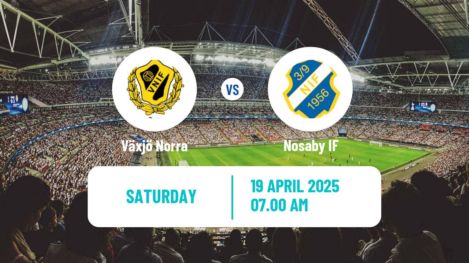 Soccer Swedish Division 2 - Södra Götaland Växjö Norra - Nosaby