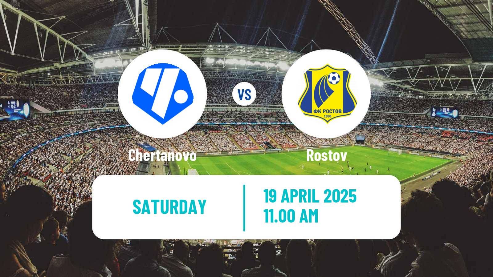 Soccer Russian Supreme Division Women Chertanovo - Rostov