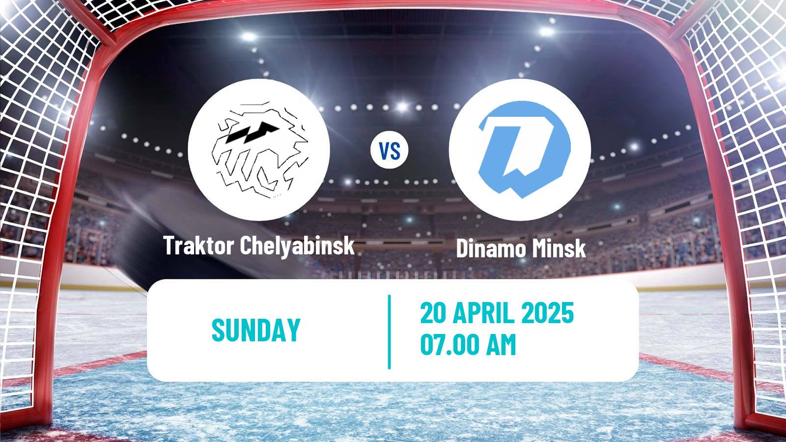 Hockey KHL Traktor Chelyabinsk - Dinamo Minsk