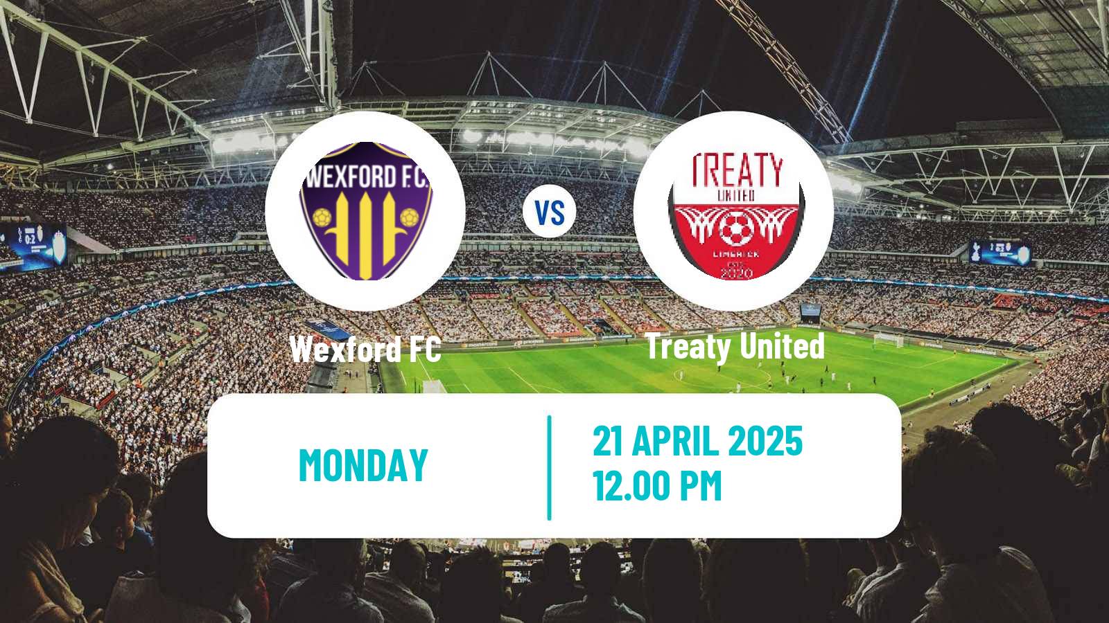 Soccer Irish Division 1 Wexford - Treaty United