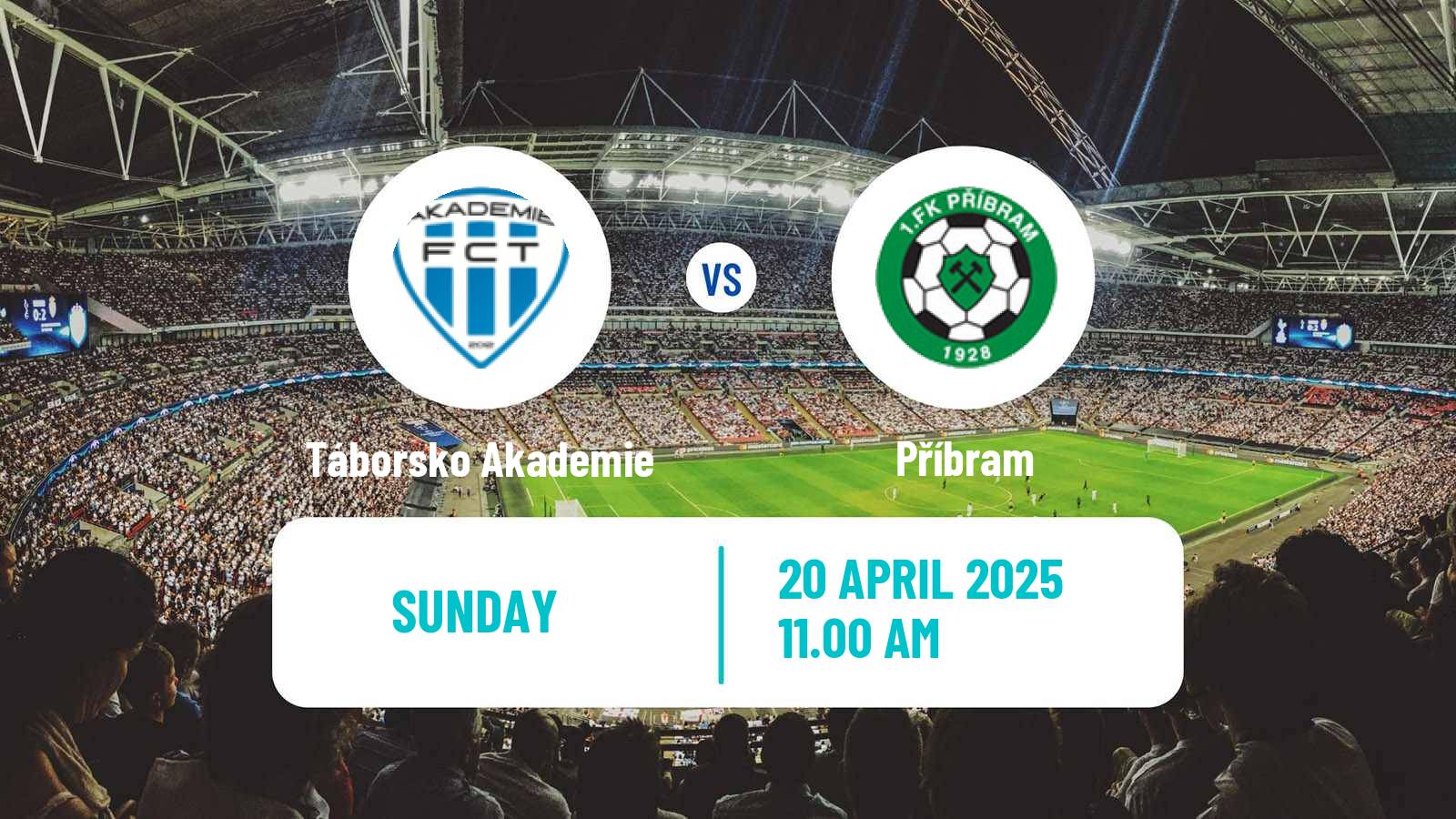 Soccer Czech CFL Group A Táborsko Akademie - Příbram