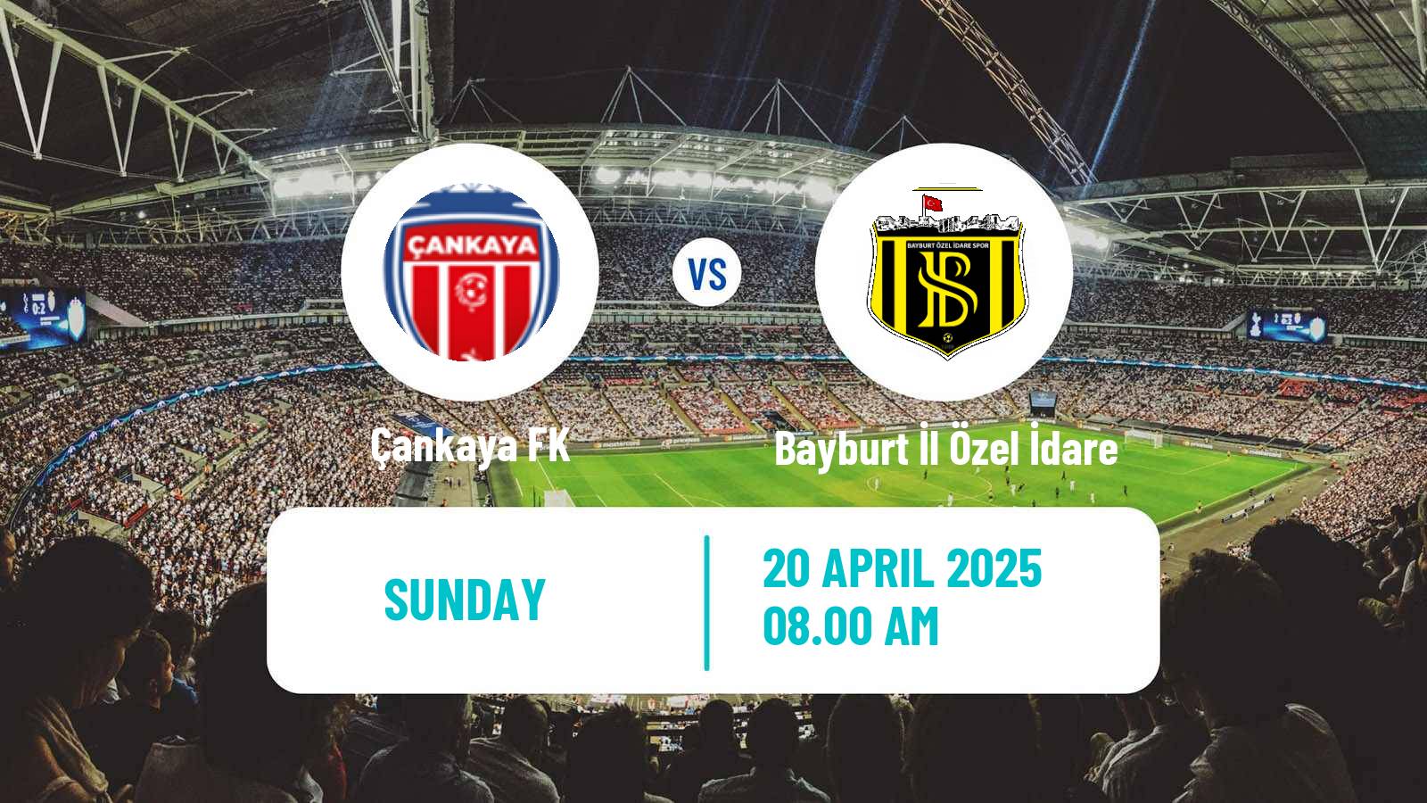 Soccer Turkish 3 Lig Group 3 Çankaya - Bayburt İl Özel İdare