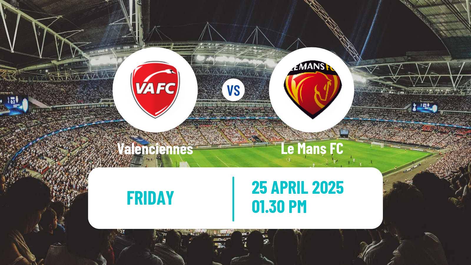 Soccer French National League Valenciennes - Le Mans