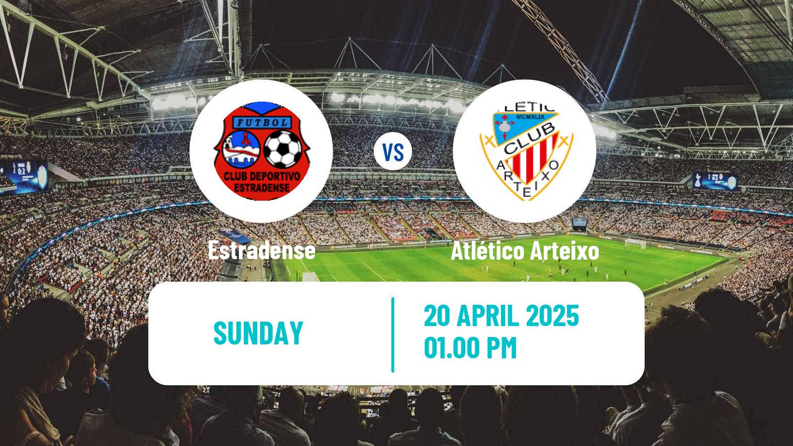 Soccer Spanish Tercera RFEF - Group 1 Estradense - Atlético Arteixo
