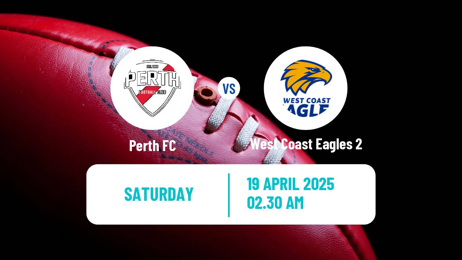 Aussie rules WAFL Perth - West Coast Eagles 2