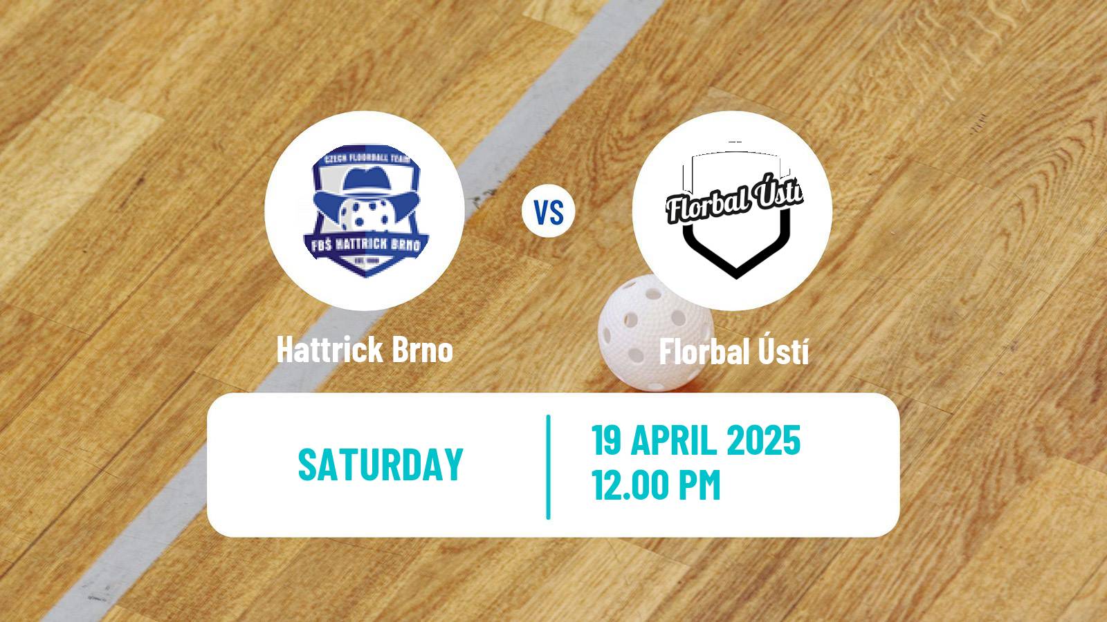 Floorball Czech 1 Liga Floorball Hattrick Brno - Florbal Ústí