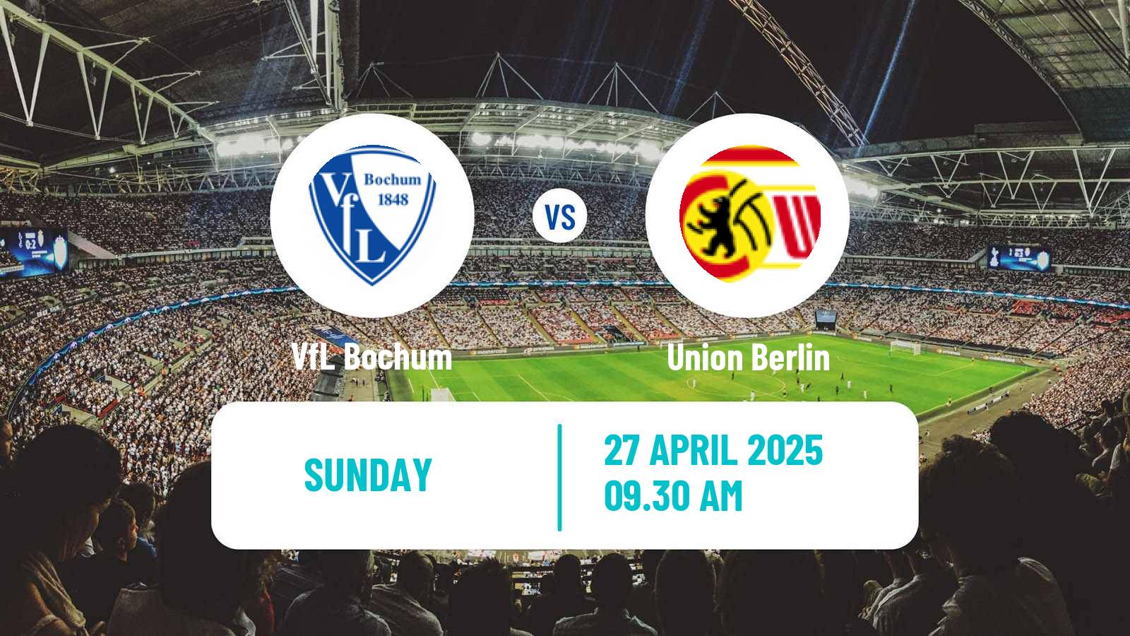Soccer German Bundesliga Bochum - Union Berlin