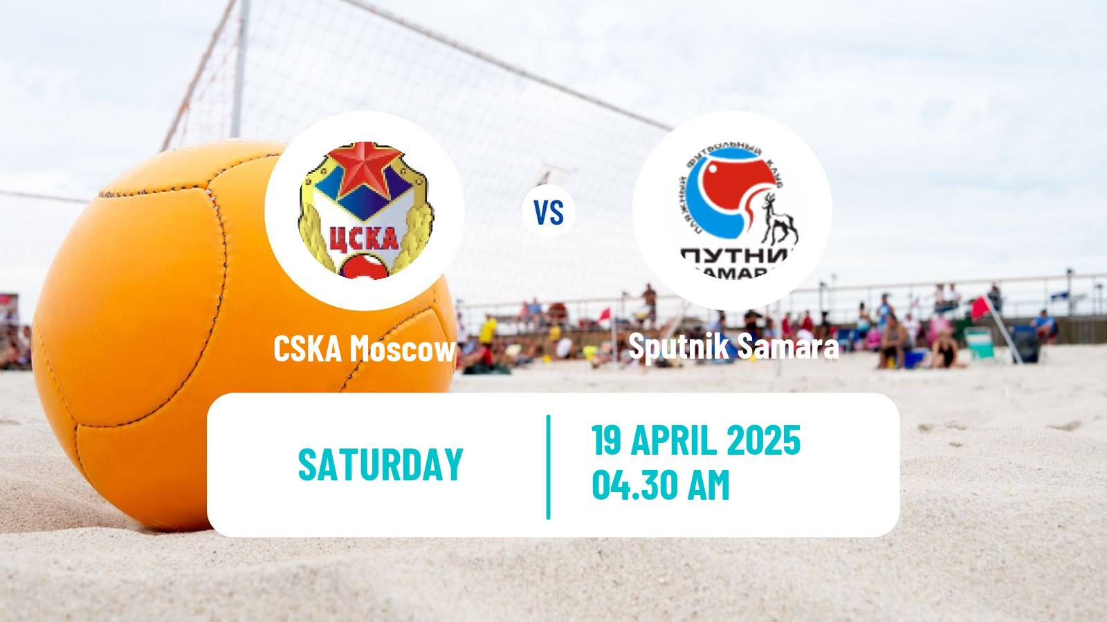 Beach soccer Intercup CSKA Moscow - Sputnik Samara