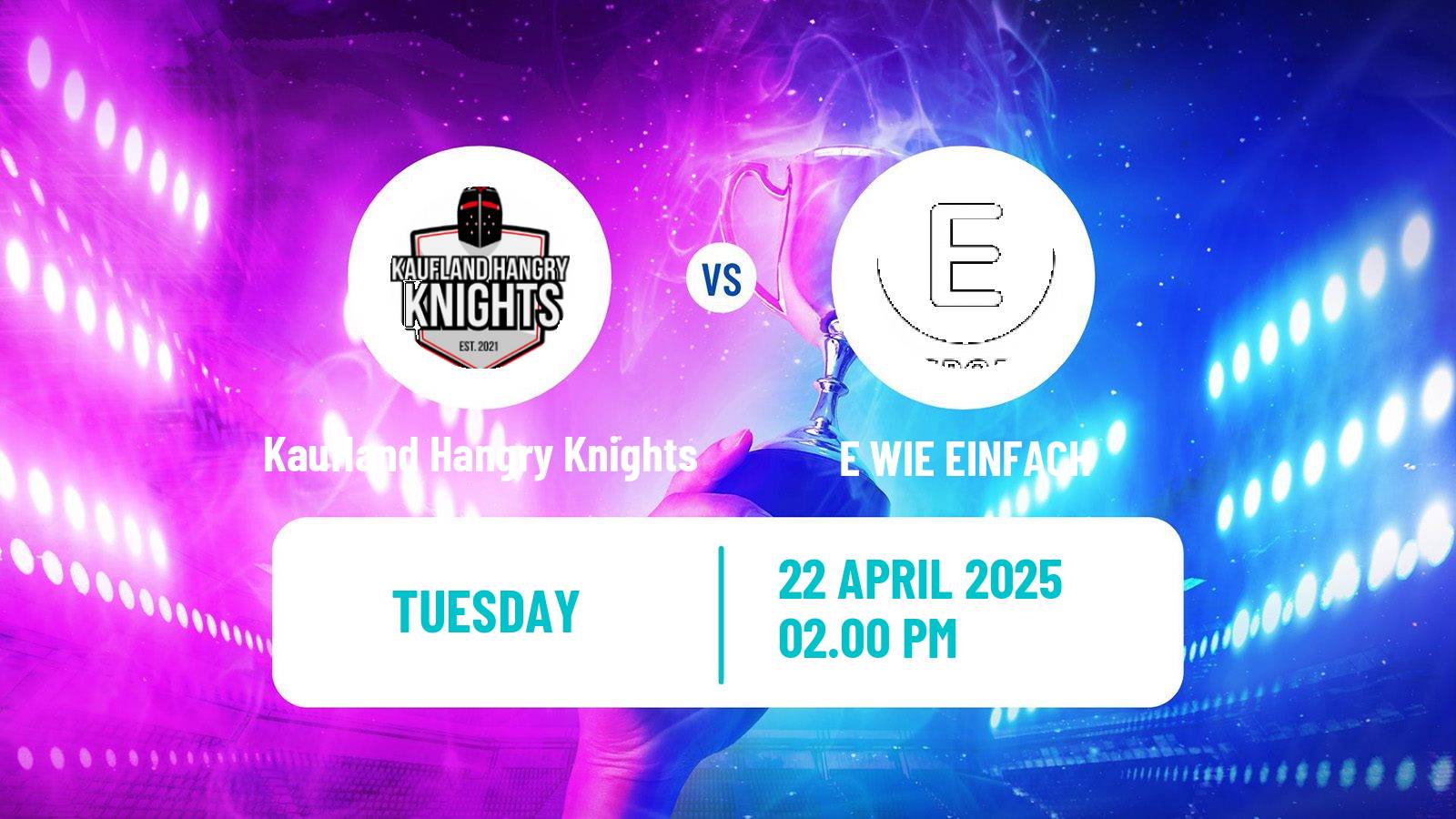 Esports League Of Legends Prime League Kaufland Hangry Knights - E WIE EINFACH