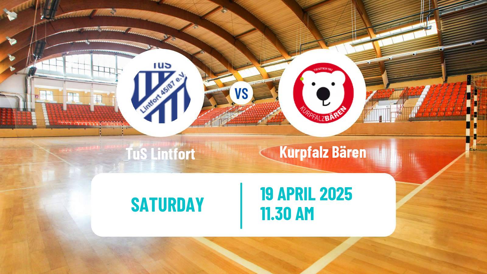 Handball German 2 Bundesliga Handball Women Lintfort - Kurpfalz Bären