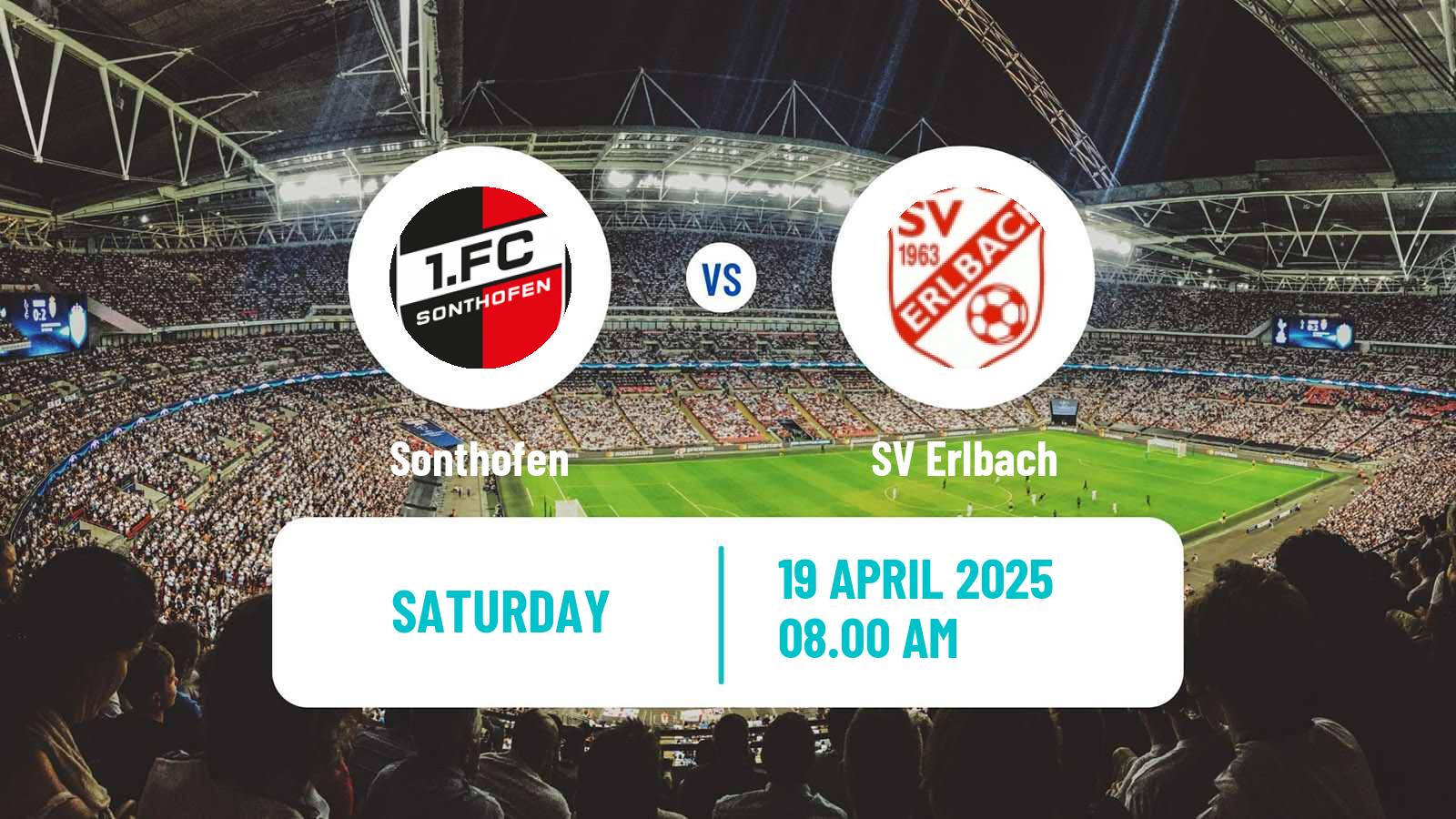 Soccer German Oberliga Bayern Süd Sonthofen - Erlbach