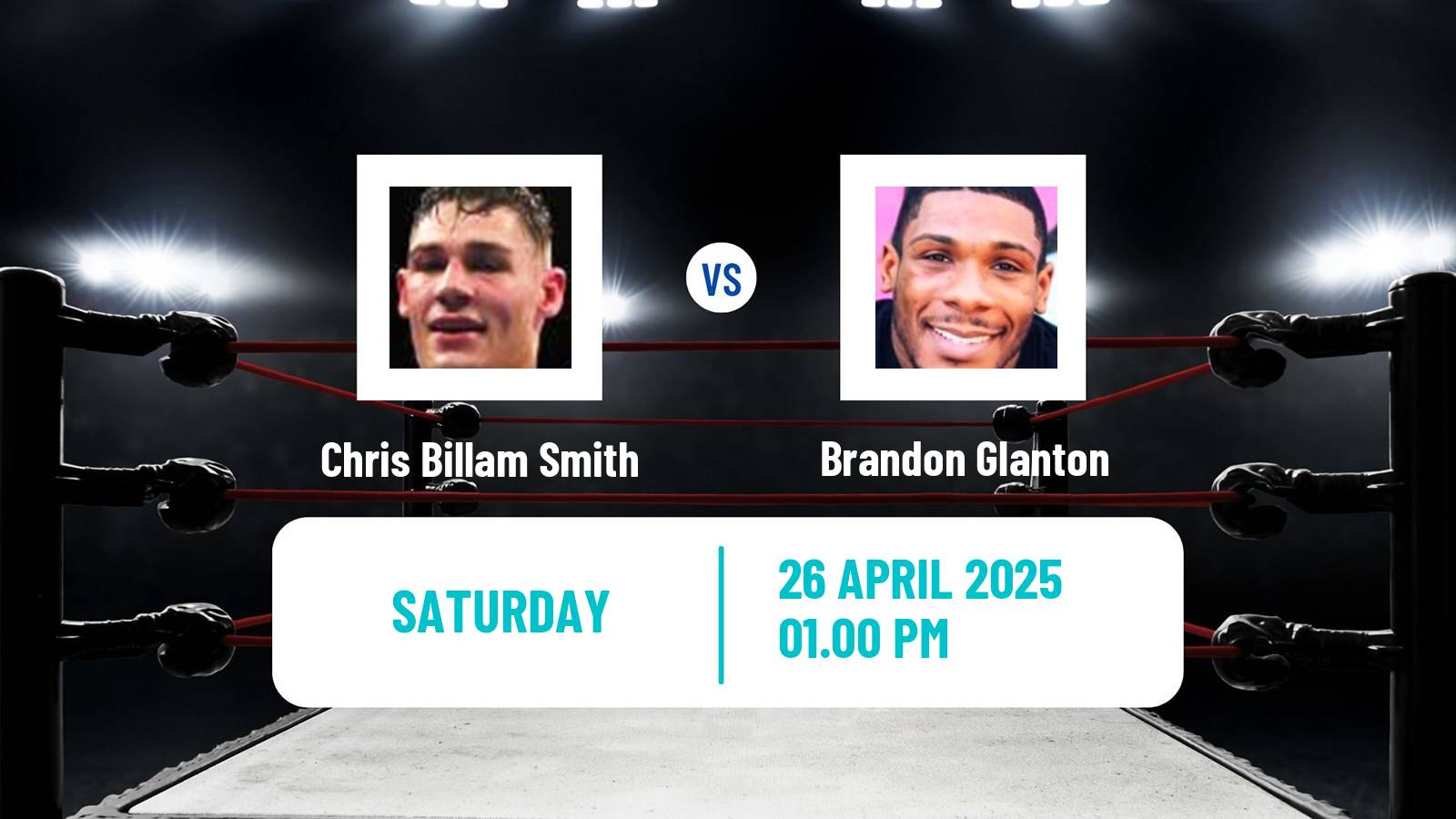 Boxing Cruiserweight Others Matches Men Chris Billam Smith - Brandon Glanton