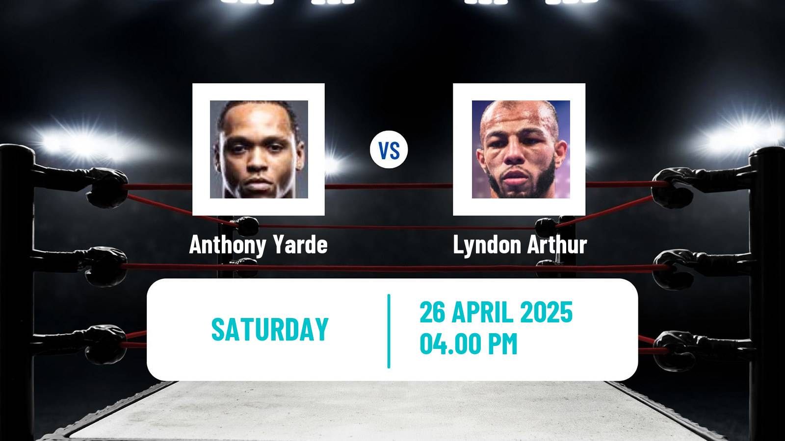 Boxing Light Heavyweight Men Others Matches Anthony Yarde - Lyndon Arthur