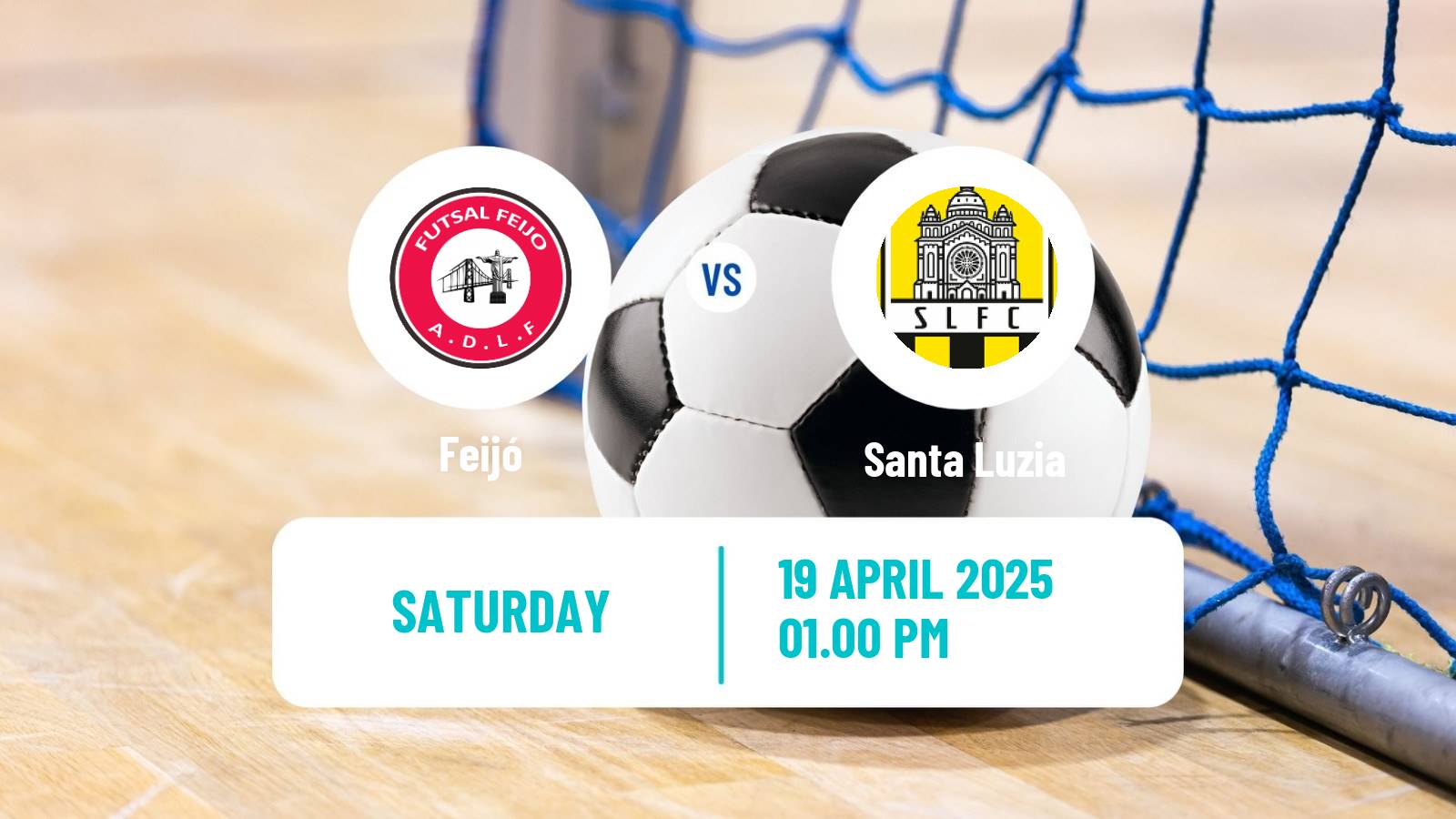 Futsal Portuguese Liga Placard Futsal Women Feijó - Santa Luzia