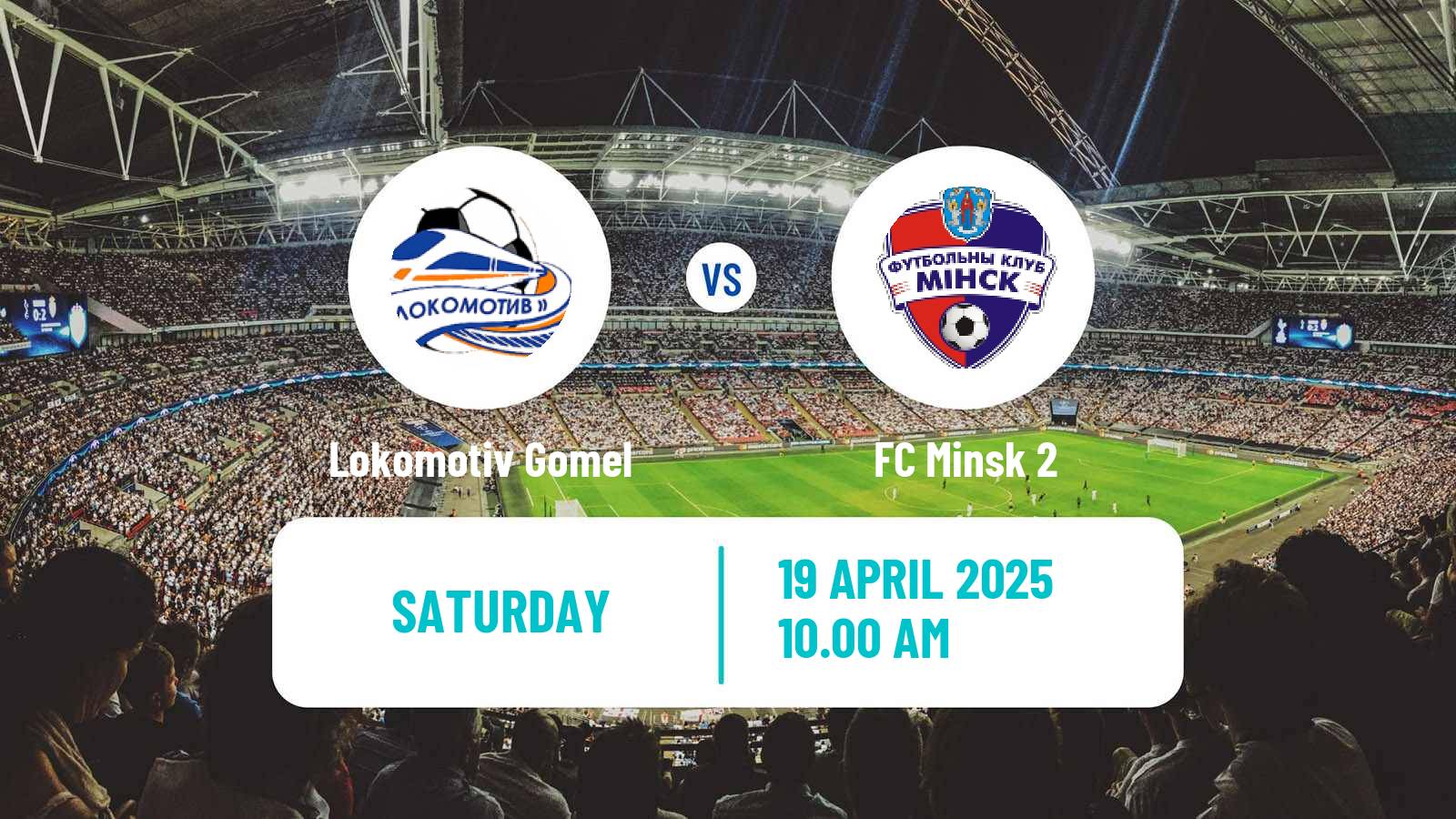 Soccer Belarusian Pershaya Liga Lokomotiv Gomel - Minsk 2