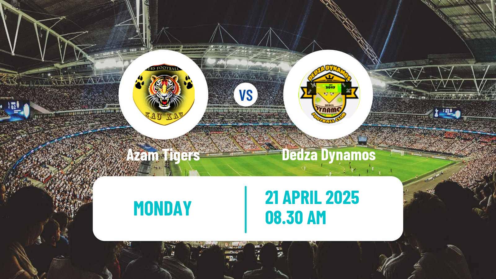 Soccer Malawi Premier Division Azam Tigers - Dedza Dynamos