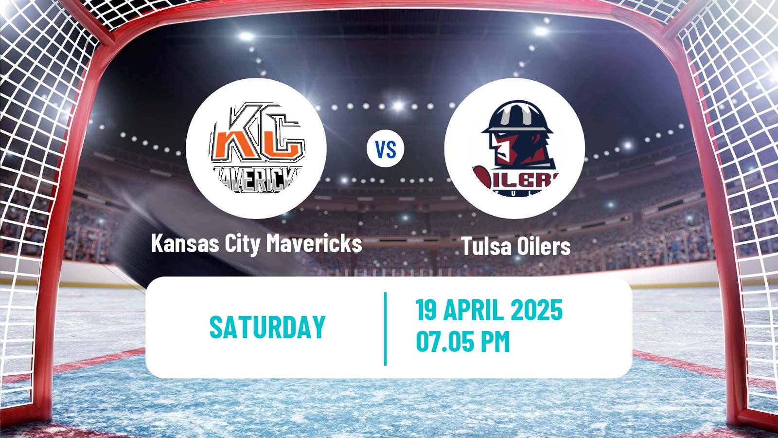 Hockey ECHL Kansas City Mavericks - Tulsa Oilers