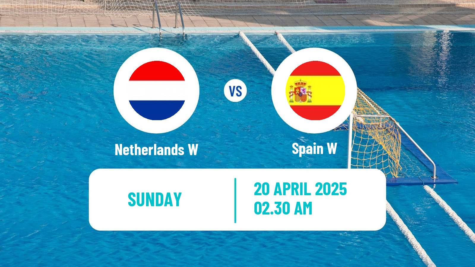 Water polo World Cup Water Polo Women Netherlands W - Spain W