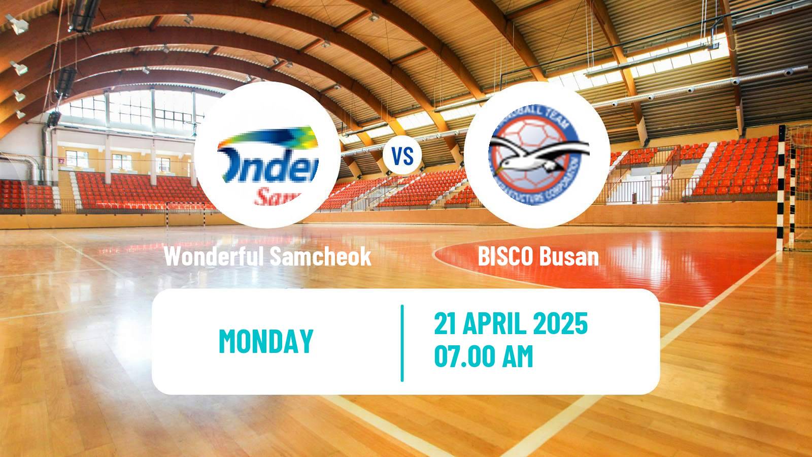 Handball South Korean 1st League Handball Women Wonderful Samcheok - BISCO Busan