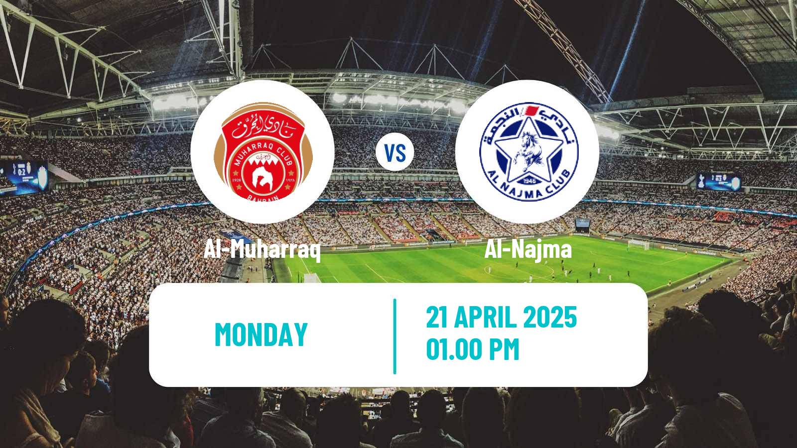 Soccer Bahraini Premier League Al-Muharraq - Al-Najma